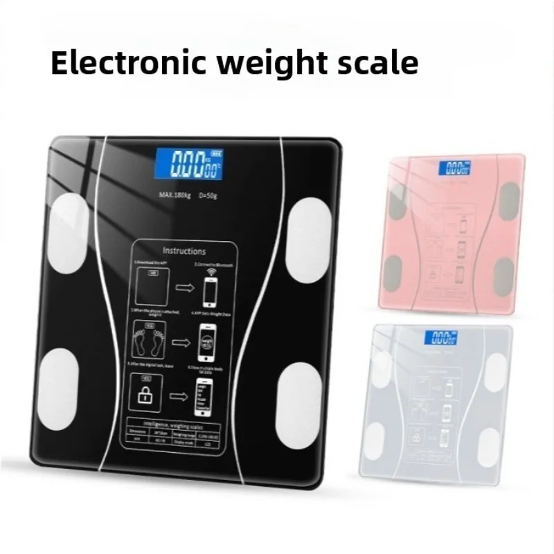 Compact & Rechargeable High-Precision Home Weighing Scale for Adult Weight Management