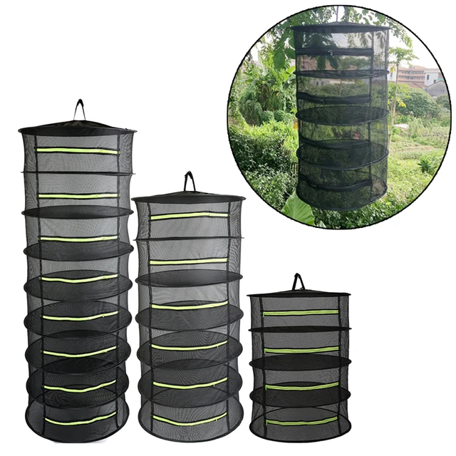 2-8 Layer Herb Drying Rack Folding Mesh Hanging Drying Net for Plant Herb  Organizer Hanging Dry Net Flower Bud Plant Rack Basket - AliExpress