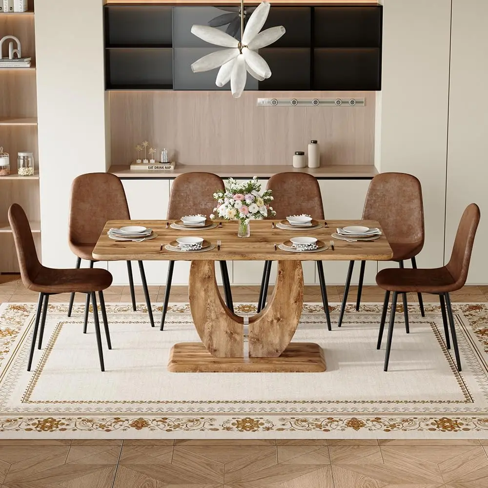 Modern 6-Piece Dining Set 1