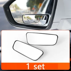 2 - Pack Adjustable 360° Blind Spot Convex Mirrors for Enhanced Rearview Visibility (1 set)