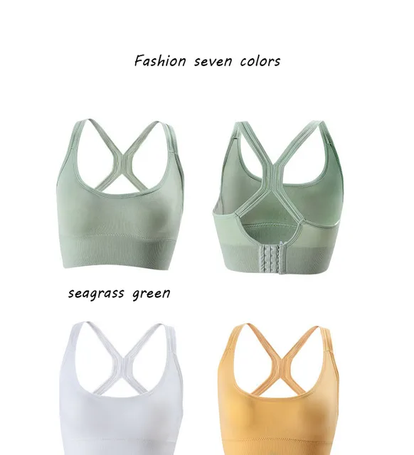 Buy ELEBAE Women's Padded Bra with Beautiful Back Design Bralette Wired  Front Closure Back Design Bra Seamless Stylish Cotton Designer Soft and  Comfortable Bra Green (B, 30) at