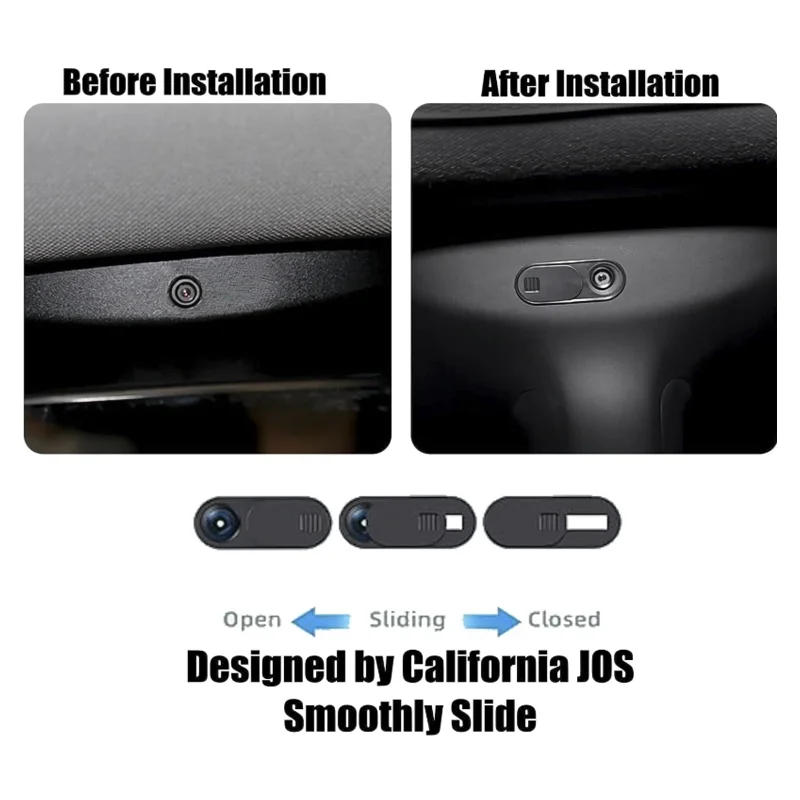 Tesla Model 3 Highland 2024 Model Y Juniper 2025 카메라용 카메라 개인 정보 보호 커버 ? 렌즈 보호 액세서리