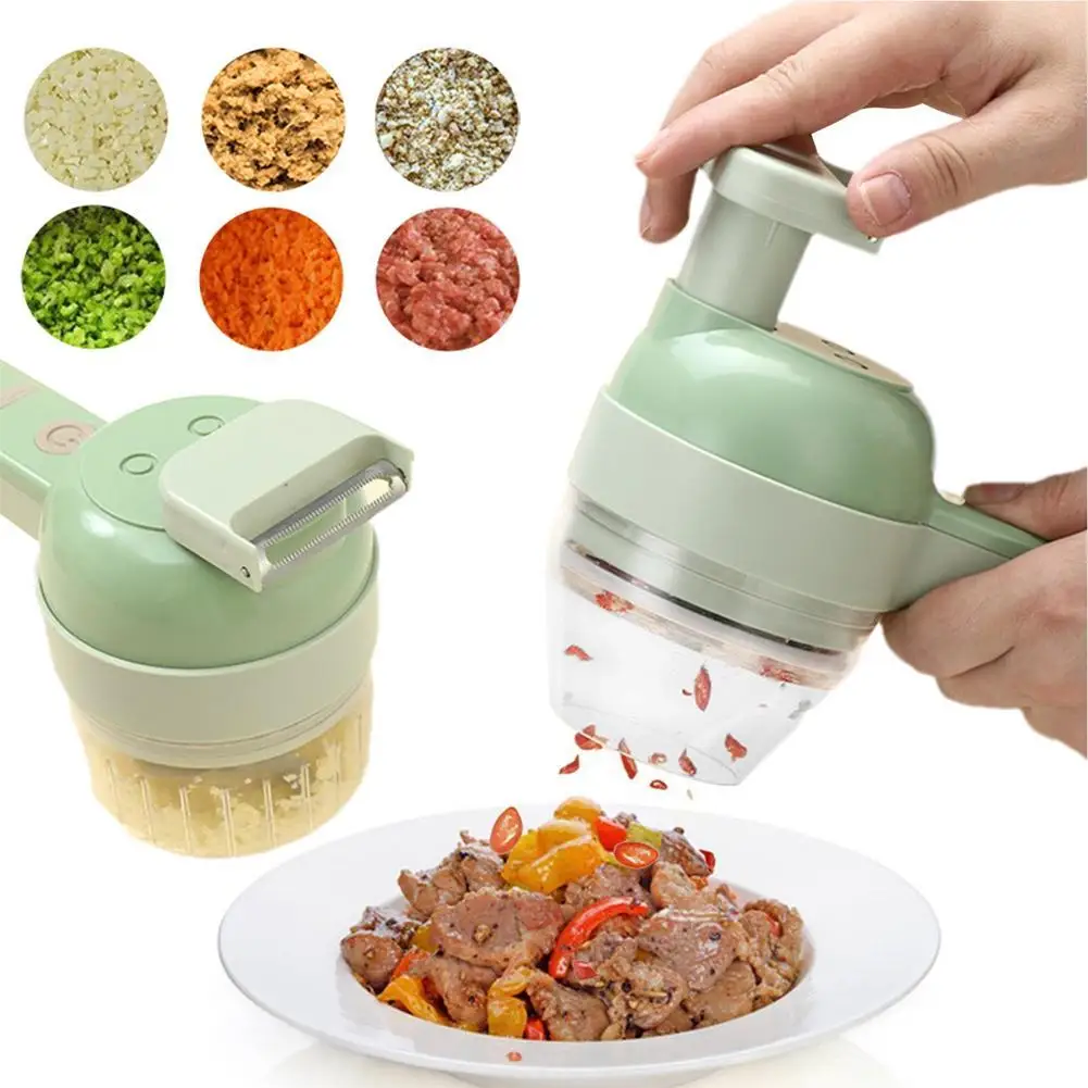 2IN1ElectricFoodProcessorsMultifunctionalVegetableCutterSlicer