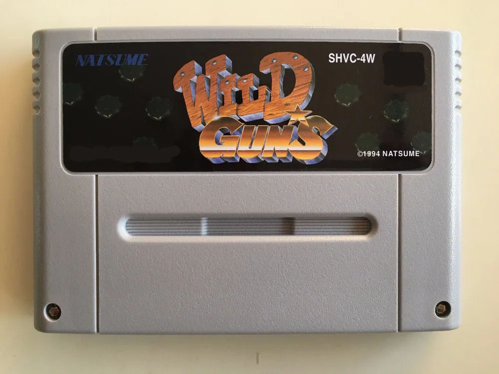 game cards : WILD GUNS ( Japanese NTSC Version!! )