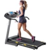 Treadmill with Auto Incline Folding Electric Running Machine 17'' Electric Treadmills 2.5HP/8.5MPH with 15 Training Programs 1