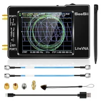 Upgraded NanoVNA Spectrum Anslyze Vector Network Antenna Analyzer 4" Measure S Parameters HF VHF UHF SWR Phase Delay Smith Chart 1