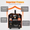 MIG/MMA-250 220V Welding Machine Intelligent Gasless for household Use Featuring  1.8m European standard MIG/MMA Double Function 4