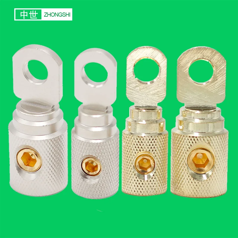 RT4 Block Terminal  Audio Electrical Connector   0AWG 4AWG 8AWG Plant Car Engine Bus Bar Cable Connector