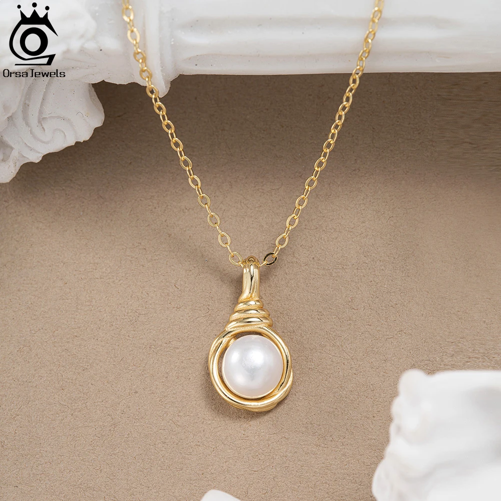 CZ Twisted Bail Pendants For Pearl Jewelry - Sterling Silver 925 Pendant Mount For DIY Making