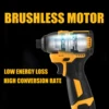 LYUWO 16V Electric Drill Driver 100N. m Impact Wireless Drill Bit Household Multifunctional Electric Screwdriver Tool 5
