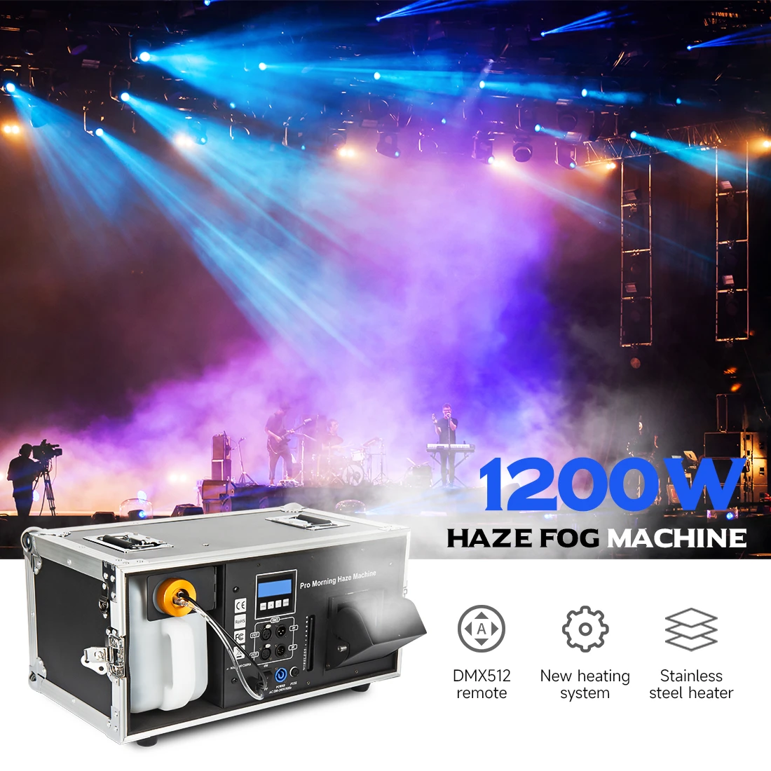 Moka Sfx Pro Morning Haze Machine Stage Fog Machine Dmx Rook Effecten ...
