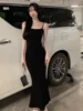 Sweet Spicy Girl Svel Bal Strap Dr Women's Pure Desire Personali Fi Tail Mid-Length Wrap around Skirt