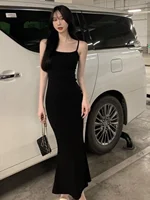 Sweet Spicy Girl Svel Bal Strap Dr Women's Pure Desire Personali Fi Tail Mid-Length Wrap around Skirt