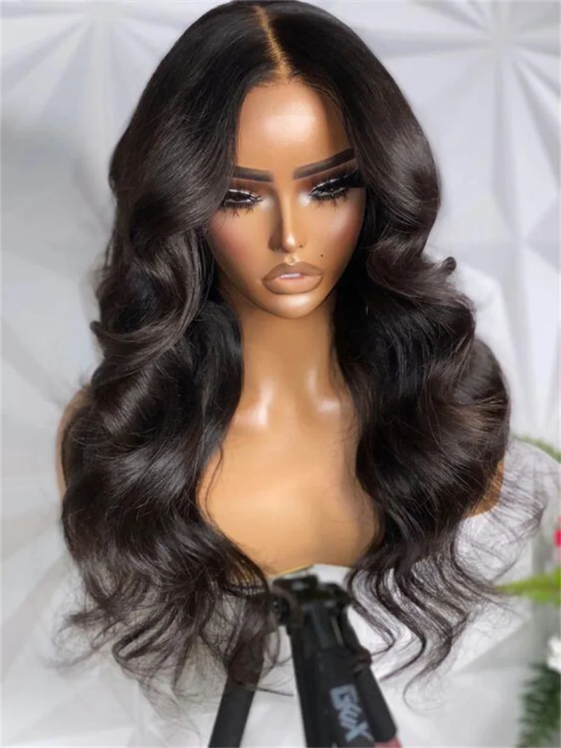 long-26inch-180density-natural-black-soft-glueless-body-wave-lace-front-wig-for-women-with-baby-hair-synthetic-preplucked-daily