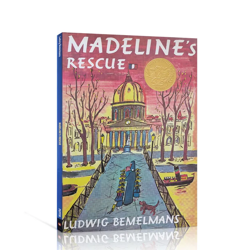 

Milu Original English Gift Audio ：1954 Caldecott Medal Madeline's Rescue Picture Book