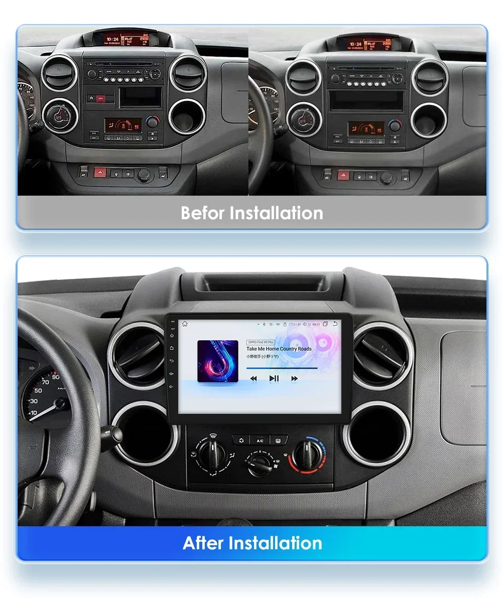 Autoradio CITROËN BERLINGO MULTISPACE (B9) 1.6 HDi 90 4x4 3192684