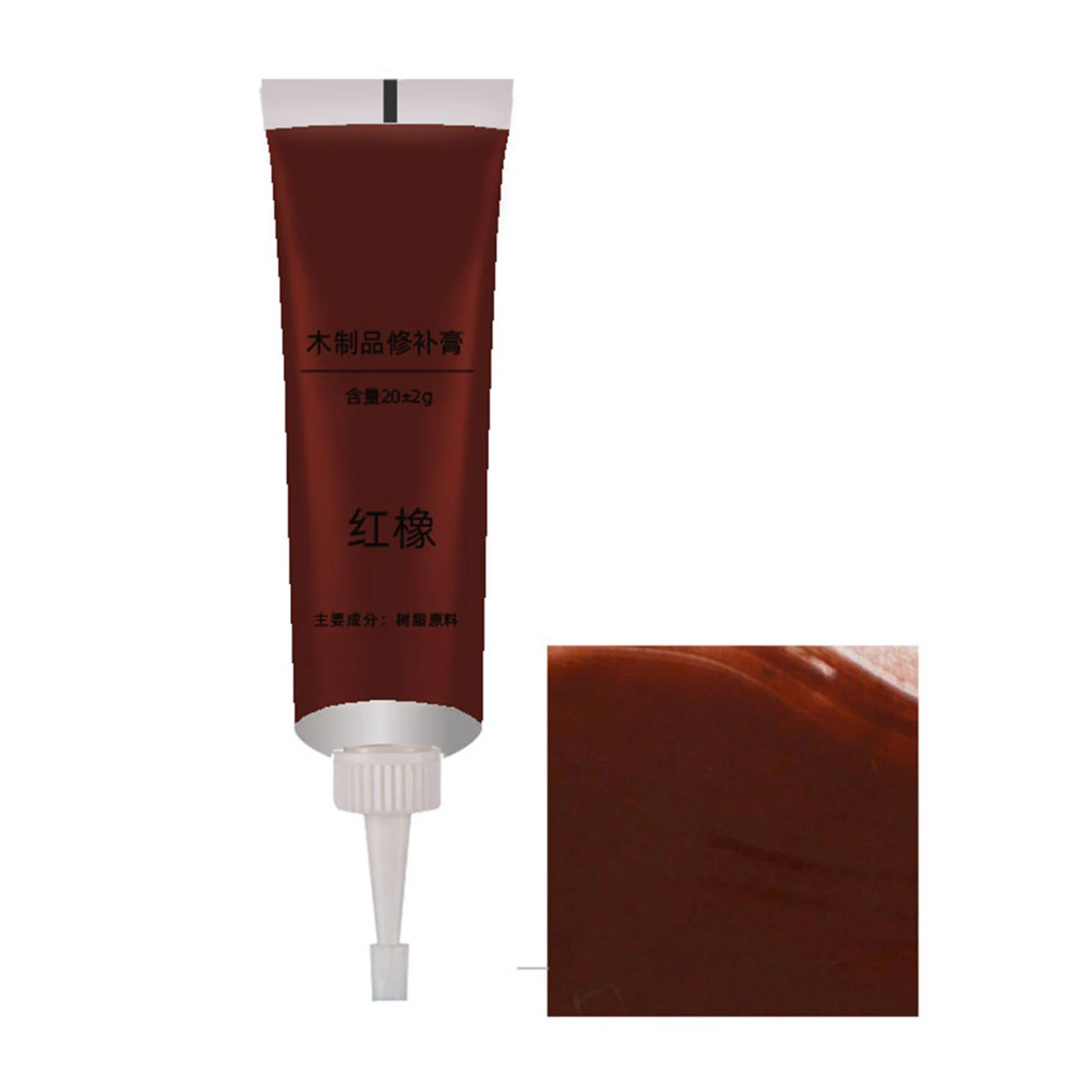Premium Wood Filler for Floor Scratch and Paint Repair - Oak, Veneer, Walnut Color