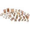 Wooden Miniature Doll House 3D Puzzle Building Model Kit DIY Assembled DollHouses Toys For Children Girls Birthday Gift 4