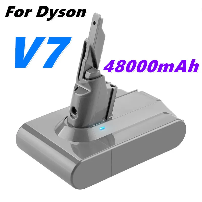 2022 Nuovo 21.6V 48000Mah Per Batteria Dyson V7 V7 Fluffy V7 Extra V7 Motorhead Animal Trigger Aspirapolvere Batteria Di Ricambio