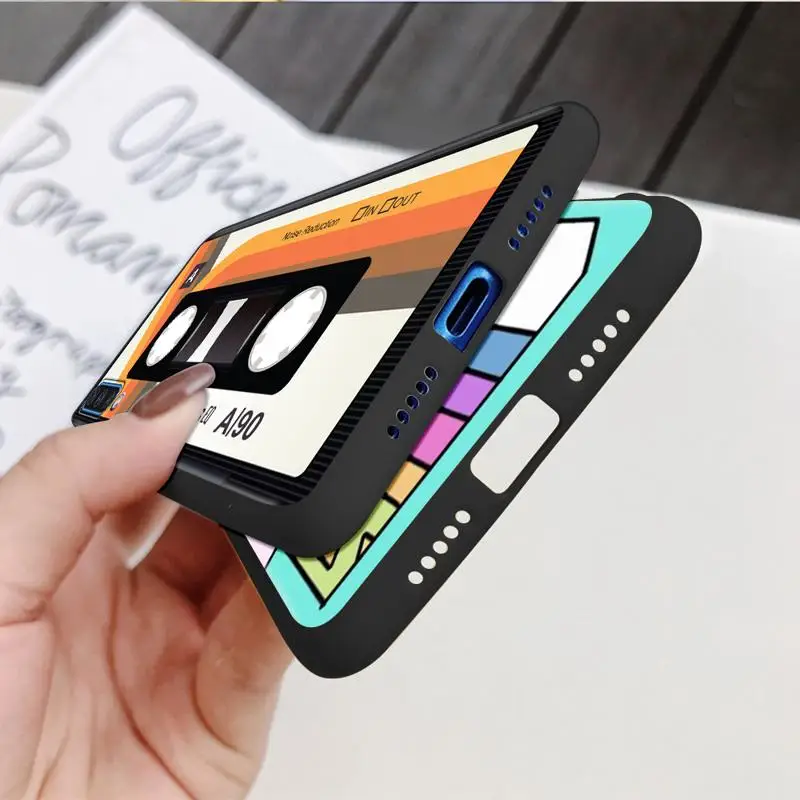 Vintage Mixtape Magnetic Tape Cassette Audio Phone Case
