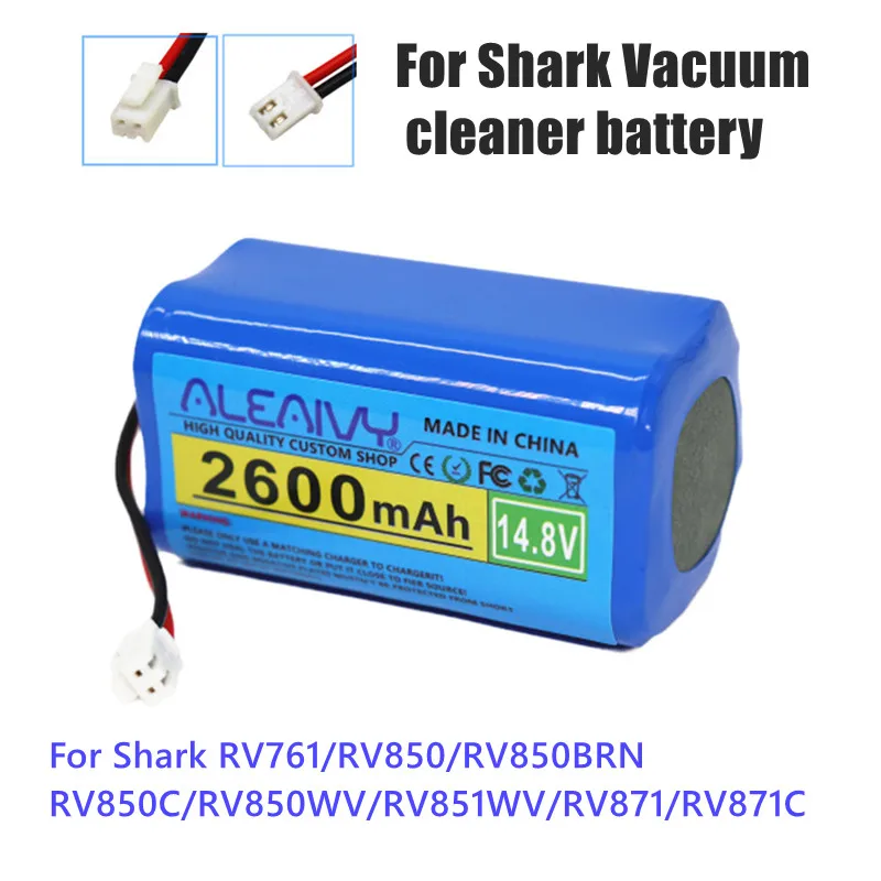 

RVBAT850 Battery for Shark RV700_N, RV720_N, RV725_N, RV750_N, RV761, RV850, RV850BRN, RV850C, RV850WV, RV851WV, RV871, RV871C