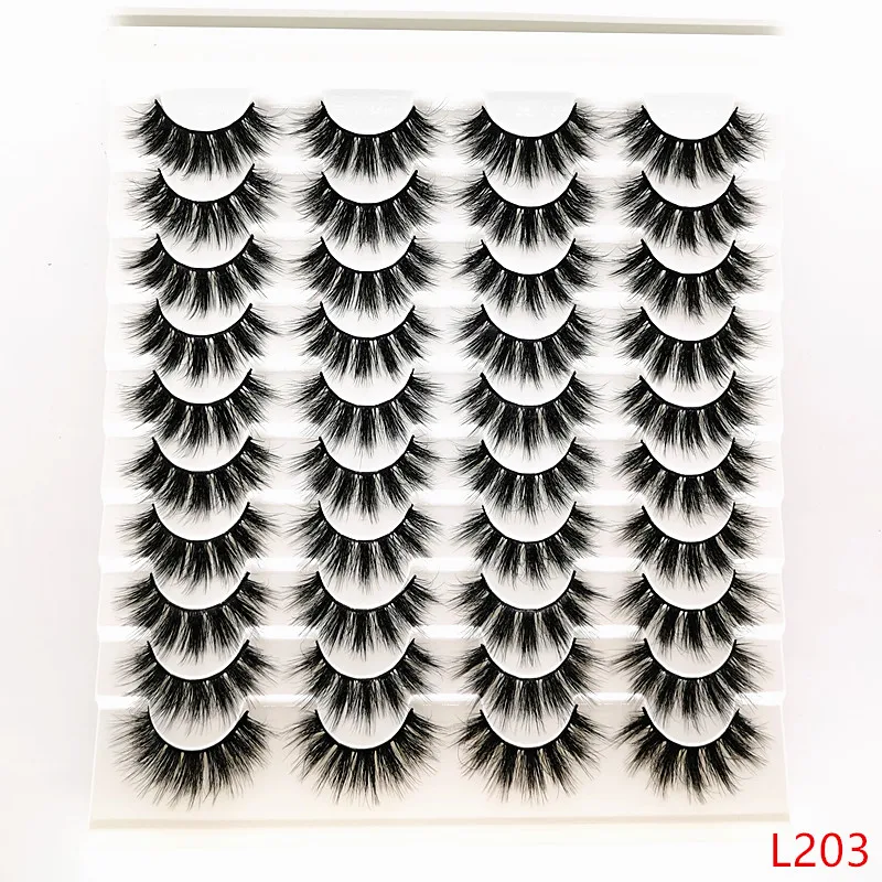 2/7/9/20pairs Faux 3D Mink Eyelashes Natural False Eyelashes 3d Mink Lashes Soft Eyelash Extension Make Up mink Cilios eyelash extensions fake eyelashes eyelash extension eyelash extension lashes false eyelashes