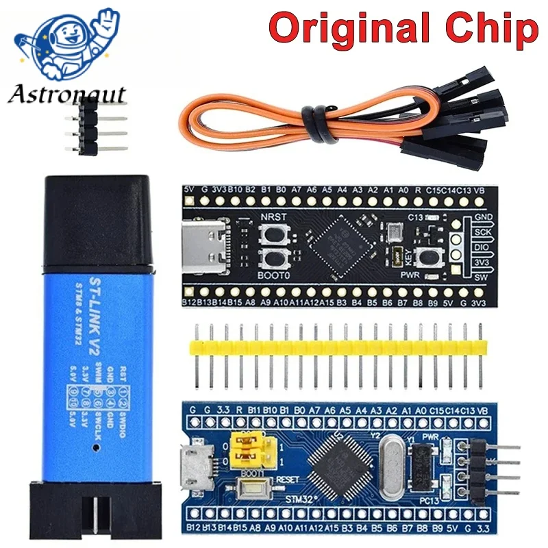 St-Link V2 Simulator Download Programmer Muslimage Arm Stm32 Scheda Di Sviluppo Del Sistema Minimo Stm32F401 Stm32F411