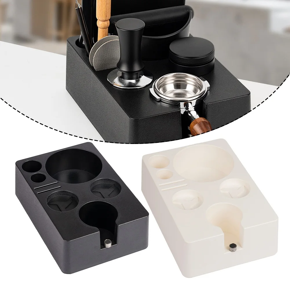 

51/53/58mm Tamping Station Coffee Filter Tamper Holder Stand Knock Box Portafilter Rack Espresso Barista Tools Holder