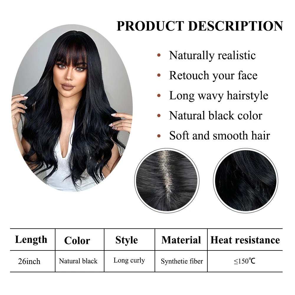 Gewellte V-Teil-Perücke Ohne Kleber – Synthetisches Haar, Weich Wie Echt – Halbe Perücke Für Natürlichen Look
