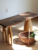 Yj estilo silencioso madeira maciça mesa de jantar mesa do computador quarto simples mesa para casa #2