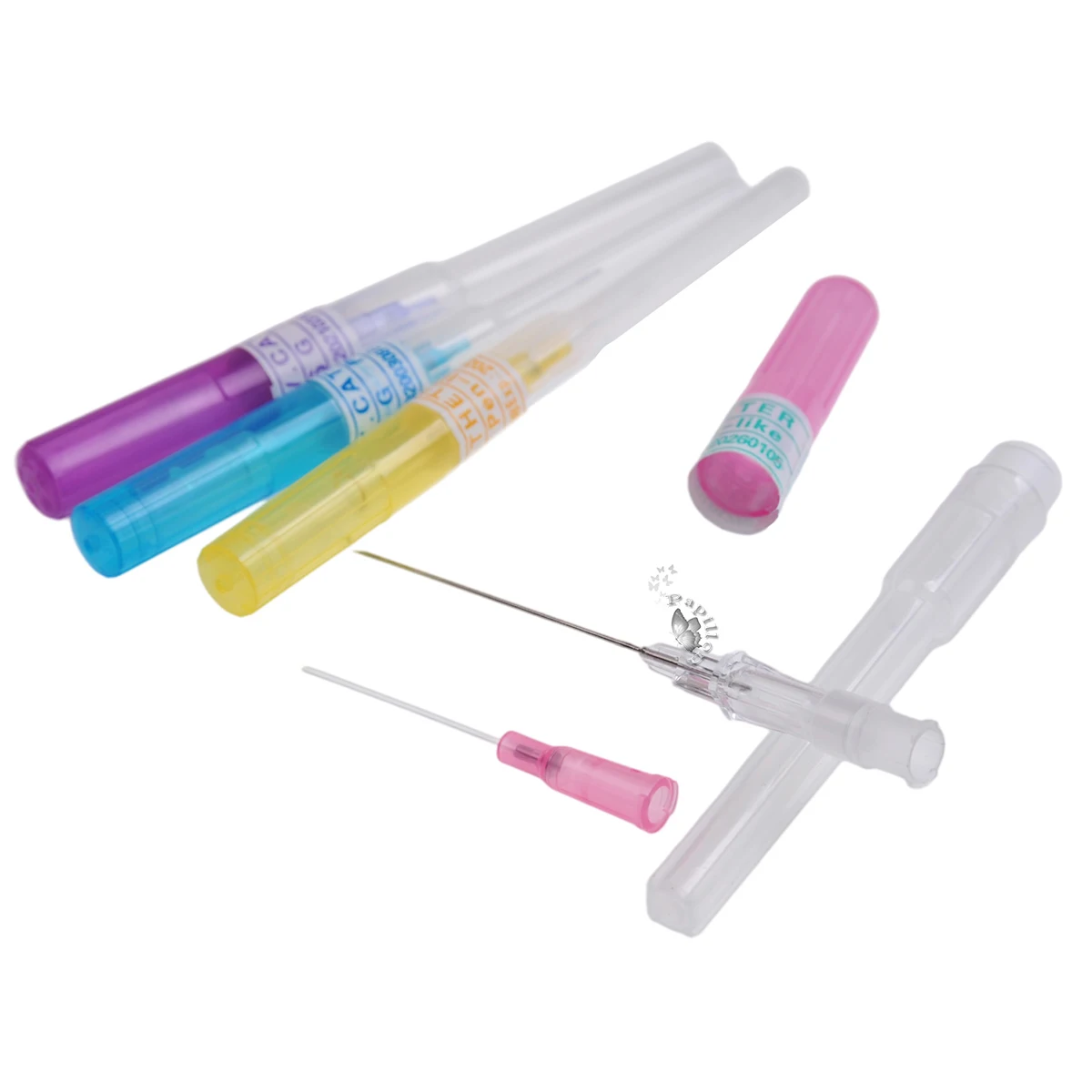 Sterilized I.V.Cannula Disposable IV catheter 14G 16G 18G 20G 22G 24G 26G for dog supplies cat accessories pet