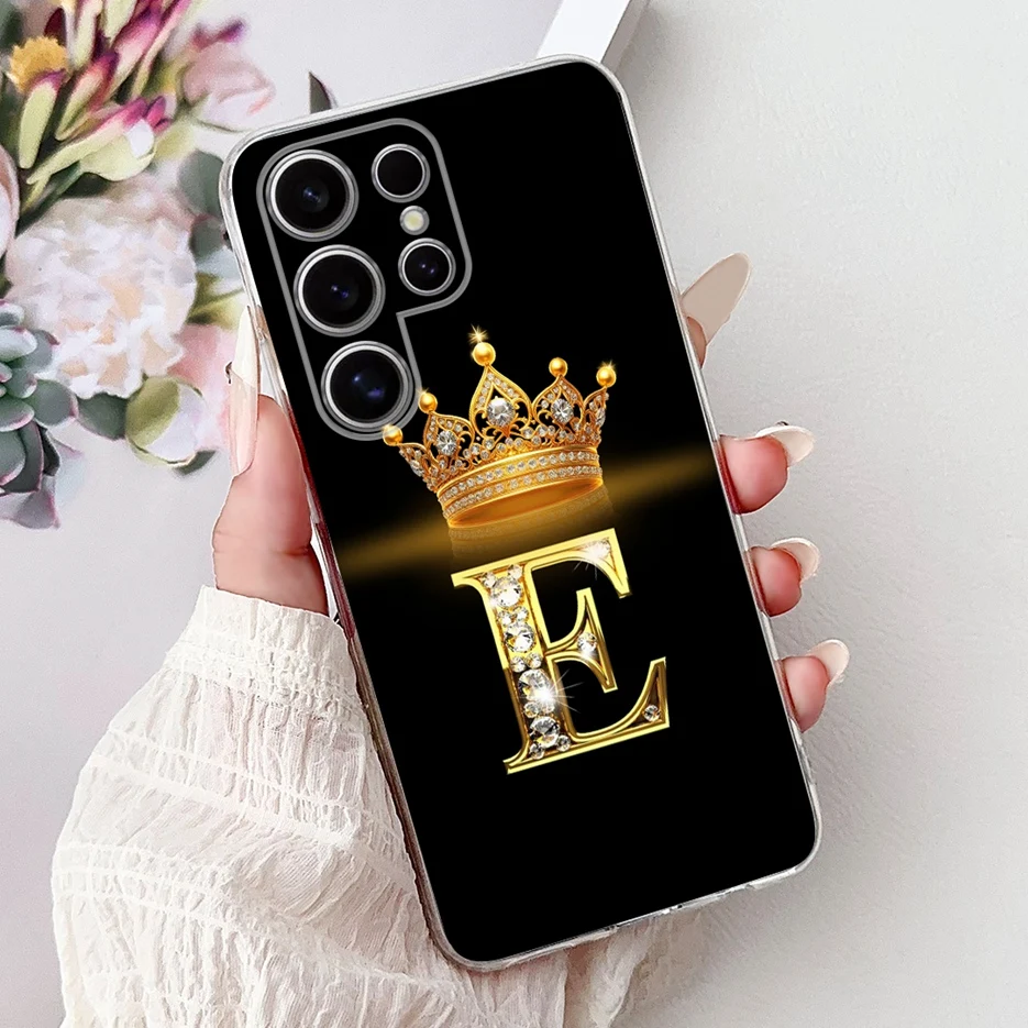 Stylish Soft Slim Phone Case with Letter Design
