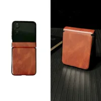 Luxury Faux Leather Magsafe Hinge Case For Xiaomi MIX Flip MIXFlip Case Folding Shockproof Protective Hard Cover Accessories 1