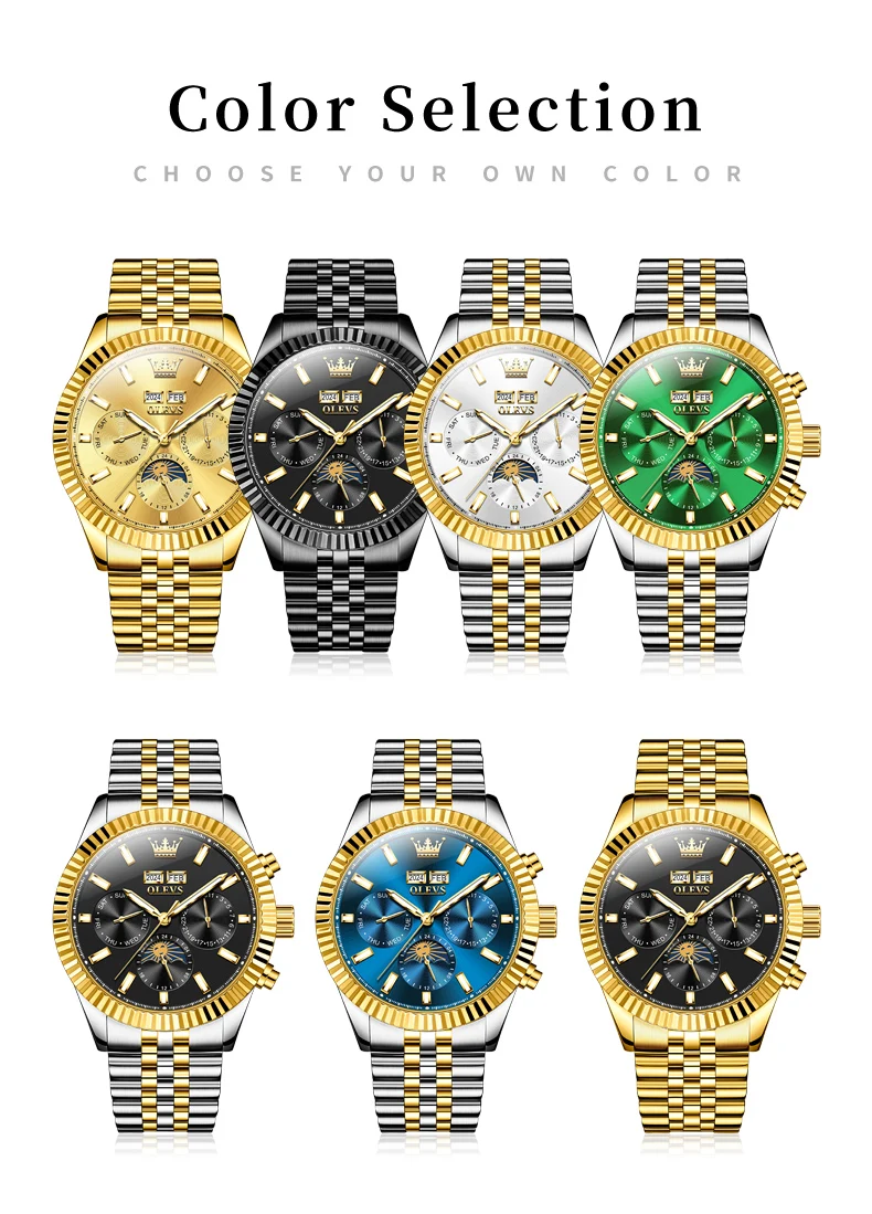 OLEVS 6688 Automatic Mechanical Men's Watch description image 11
