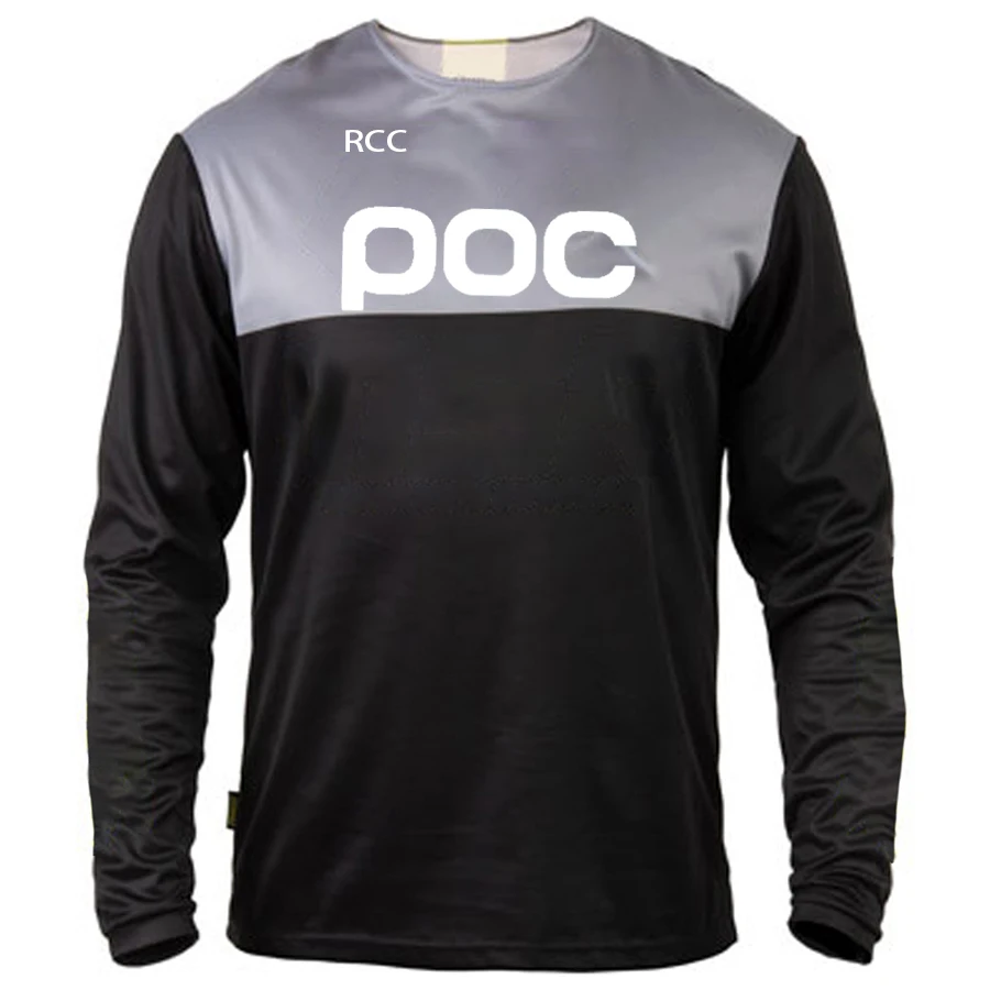 POC 2026 Men Cycling Motocross Jersey Downhill Mountain Bike DH Shirt MX Motorcycle Clothing For Boys MTB T-Shirts