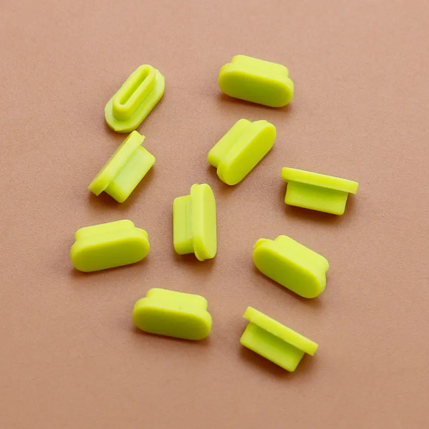 10-Pack Silicone Type-C USB Dust Plugs - Universal Anti-Dust Covers
