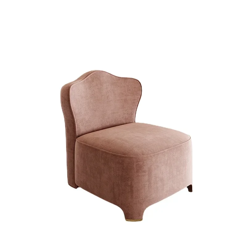 

YY Household Living Room Flannel Leisure Chair Designer Model Net Red Wind Chair