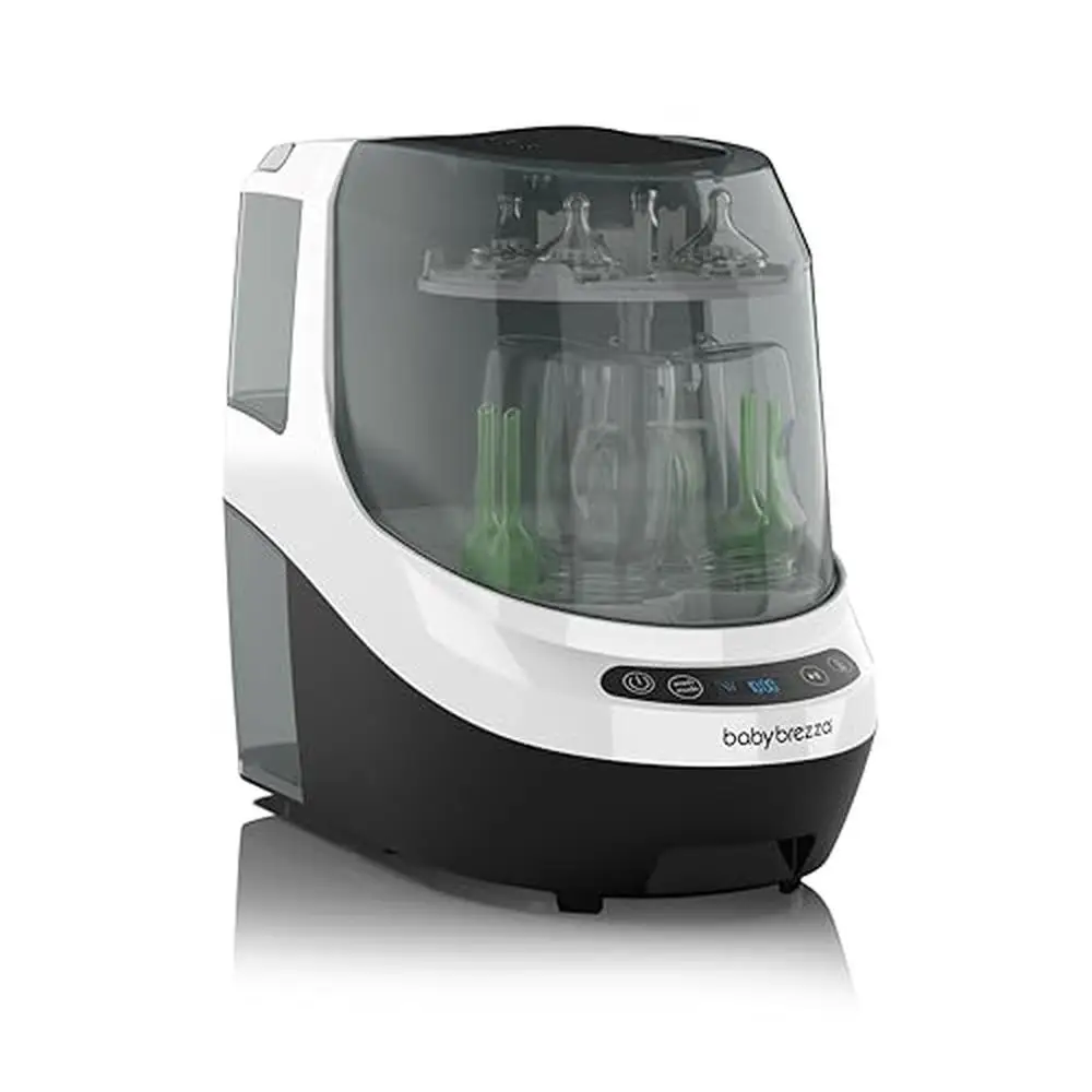Baby Bottle Washer Sterilizer Dryer with Detergent Tablets Wash Sterilize Dry Kills 99.9% Germs Large Capacity Eco-Friendly Baby 2