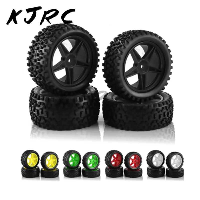 

4pcs 87mm Off Road Buggy Tire Wheel Tyre for Wltoys 144001 144010 124007 124017 124019 Tamiya TT02B HSP 1/10 1/12 1/14 RC Car