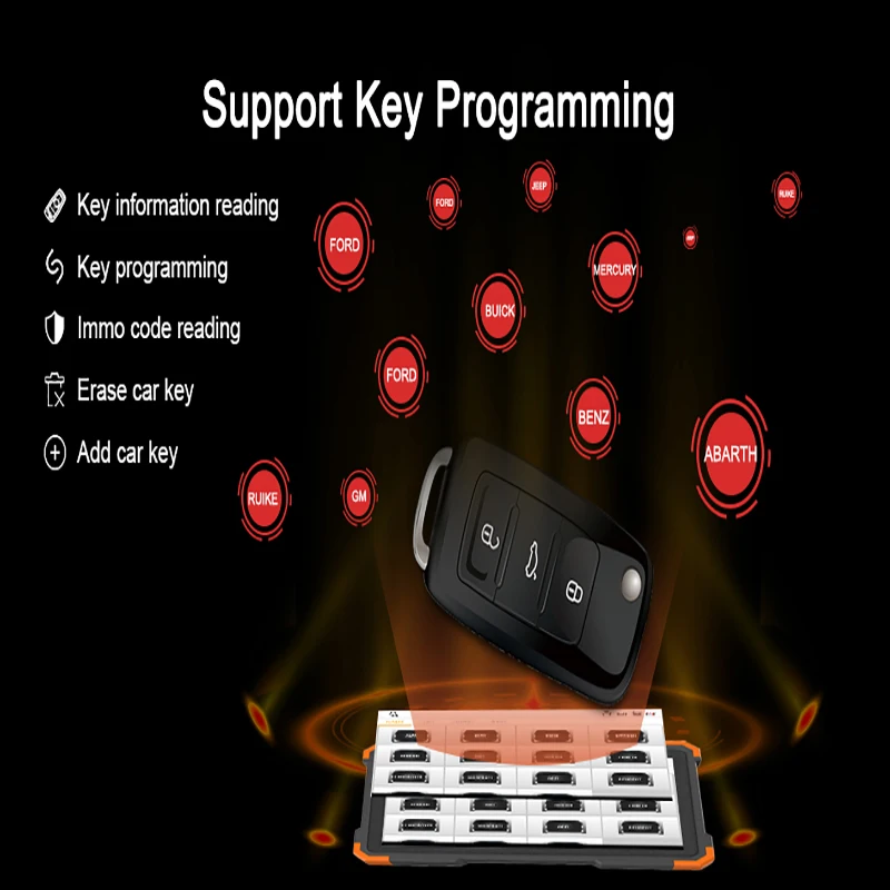 자동차 및 트럭용 전체 시스템 진단 장비, 견고한 테이블 2 스캐너, BT 5.0, 10.1 인치, 도매