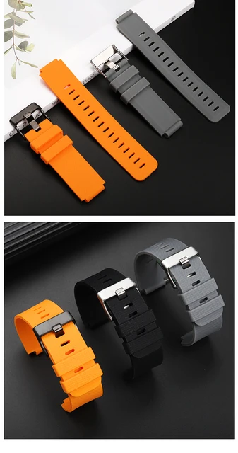 Soft Silicone Bracelet Suitable for Casio small block AE1200