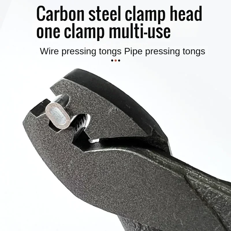 Fishing Crimping Pliers Tools for Single-Barrel Sleeves,Fishing Wire Pipe Crimp Connector Tools,Fishing Gear Tackle