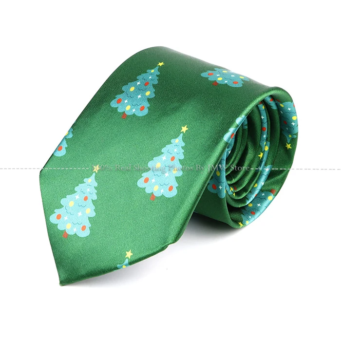 Neue Design Weihnachten Krawatte Für Männer Schneemann Tier Baum Gedruckt Herren Geschenk Festival Krawatte Für Weihnachten Party Anzug Krawatten Als Geschenk – Detail 4
