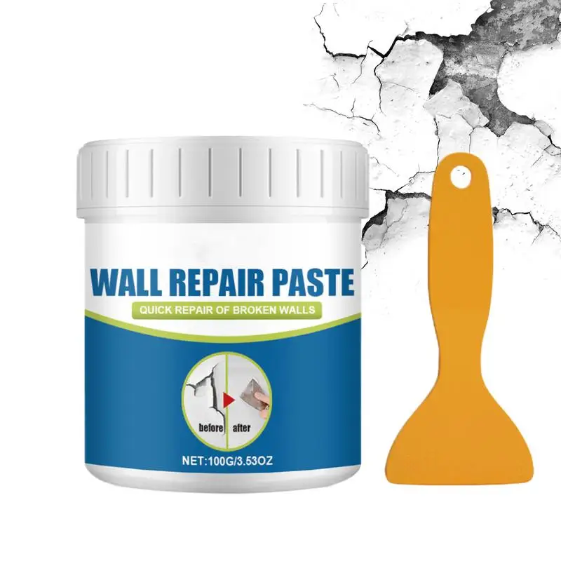 Dry Wall Repair Kits Spackle Tool Drywall Repair Kit Wall Hole Filler Mending Agent Putty Paste White Plaster