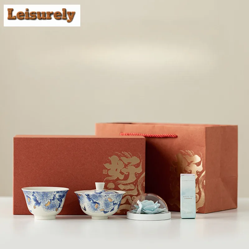 Lucky Strike Splendid Reunion Tea Set Complete Set Antique Tea Ceremony Set Tea Maker Teapot And Tea Cup Set Tea Services Craft