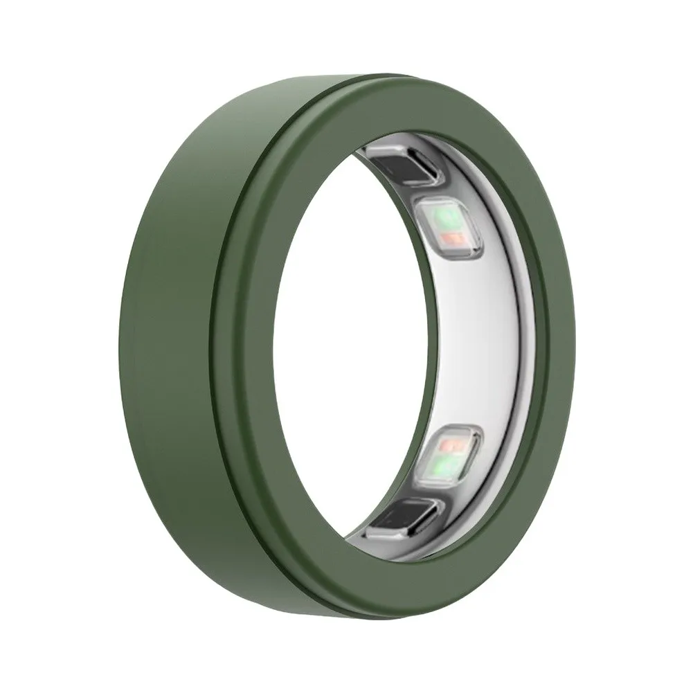 Custodia in silicone per Oura Ring5, colore solido, antigraffio, elastica, protettiva, per protezione quotidiana, accessori di ricambio per smart ring - immagine 5