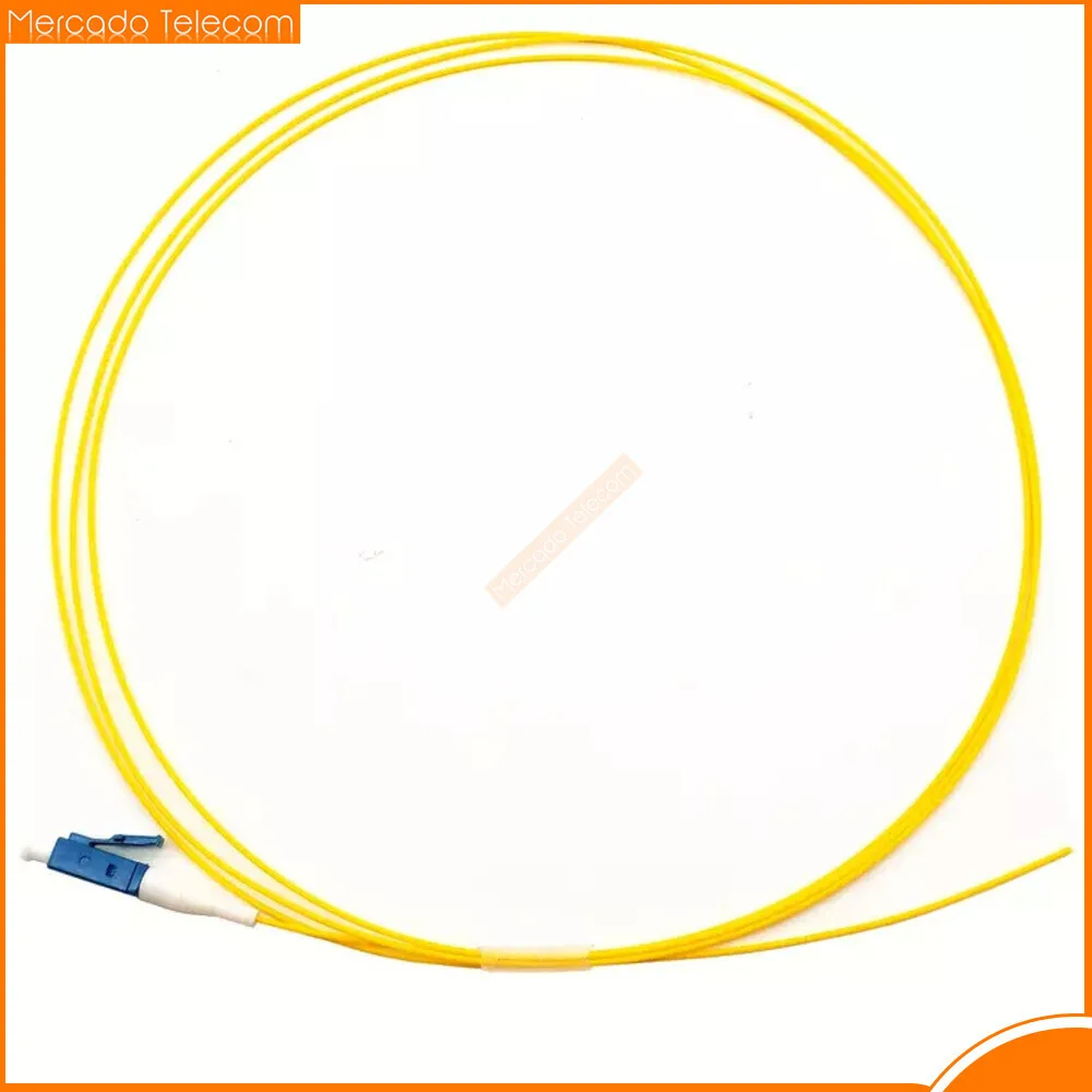 50PCS/Lot LC/UPC Fiber Pigtail Simplex 9/125 Single Mode 1 core SM SX ...
