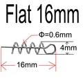 Flat 16mm