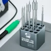 Mechanical R16 Multifunctional Soldering Iron Tips Storage Box For C210 C245 C115 T12 Heating Core Organizer Welding Head Holder 4