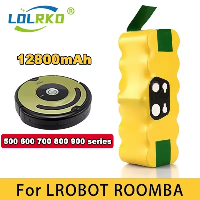 100%nuevabateríaNI-Mhderepuestode14,4V12,8AhparaiRobotRoomba500600700800Seriesroomba880760530555560581620650-AliExpress44